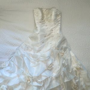 St Patrick handmade Spain Wedding Dress Size 10